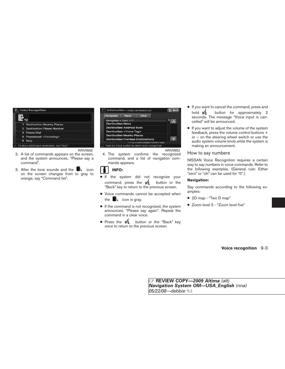 NISSAN 2009 Altima Coupe User Manual | Page 192 / 238