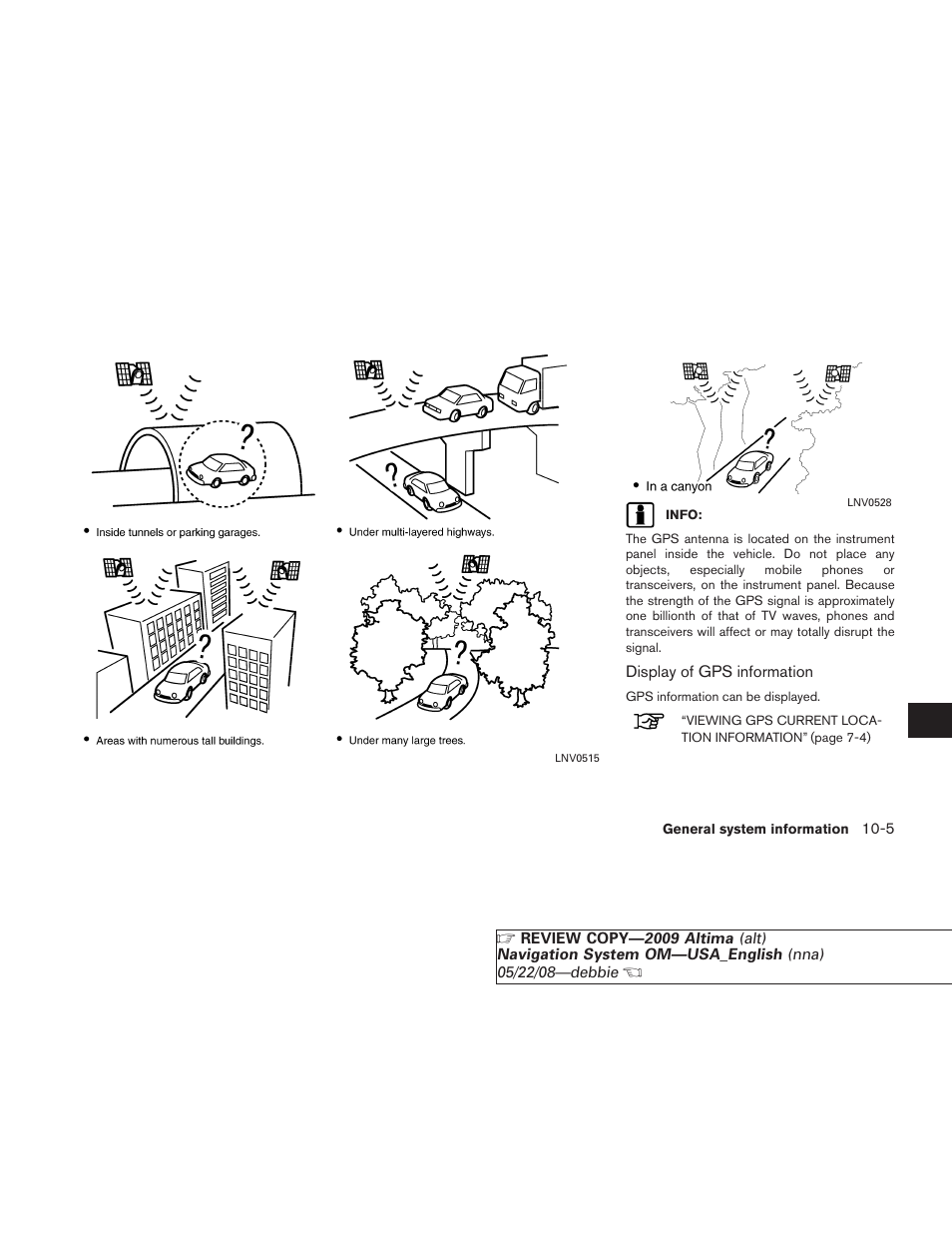 NISSAN 2009 Altima Coupe User Manual | Page 204 / 238