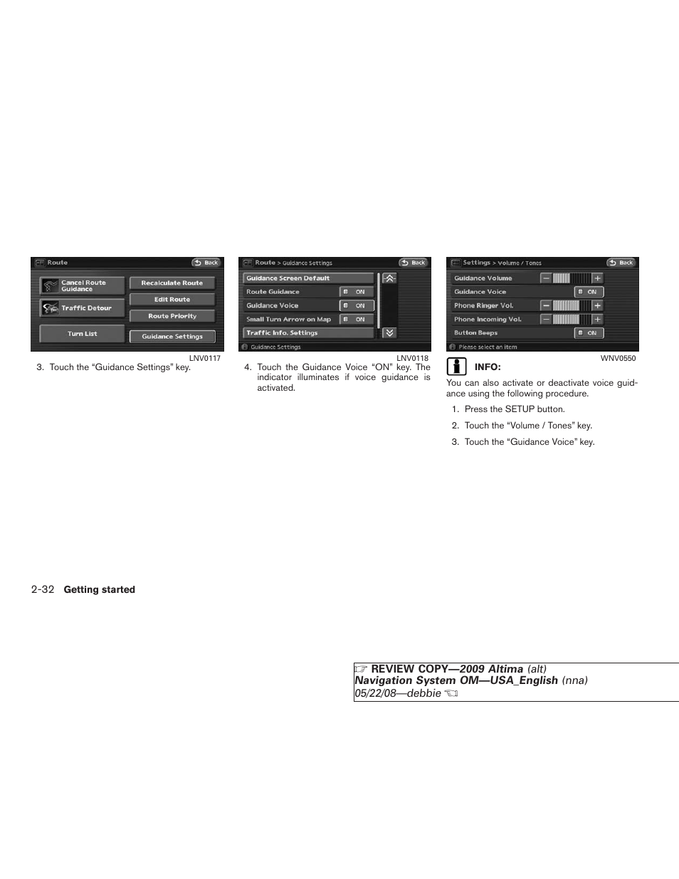 NISSAN 2009 Altima Coupe User Manual | Page 39 / 238