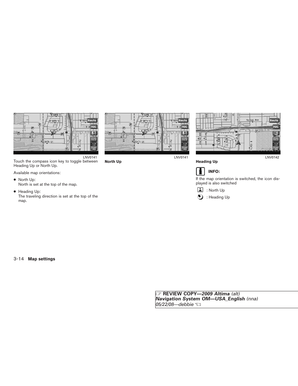 NISSAN 2009 Altima Coupe User Manual | Page 59 / 238