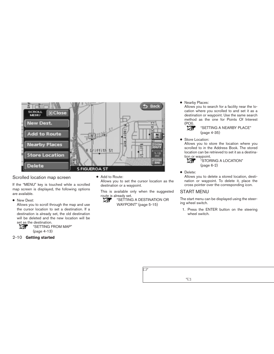 Start menu -10 | NISSAN 2008 Altima Sedan User Manual | Page 16 / 237