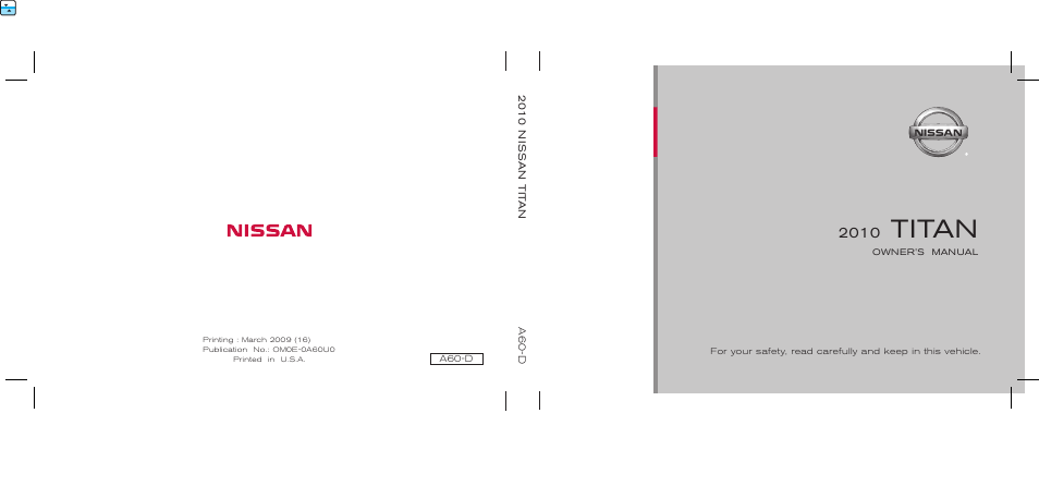 NISSAN TITAN 2010 User Manual | 407 pages