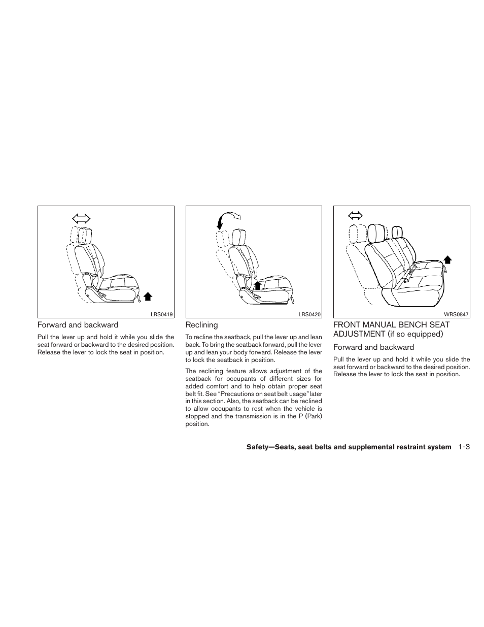 NISSAN TITAN 2010 User Manual | Page 19 / 407