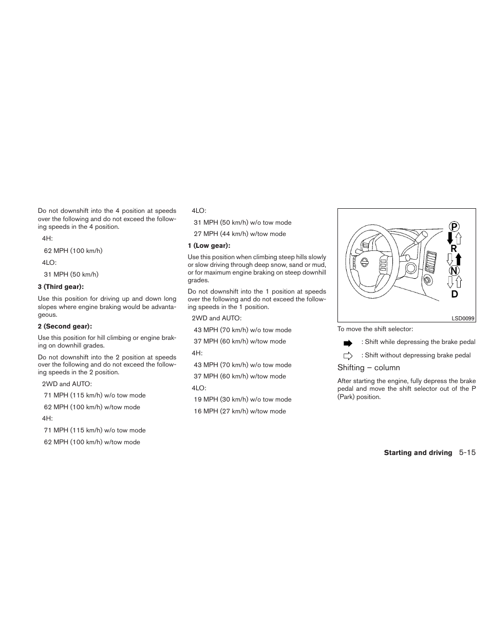 NISSAN TITAN 2010 User Manual | Page 263 / 407