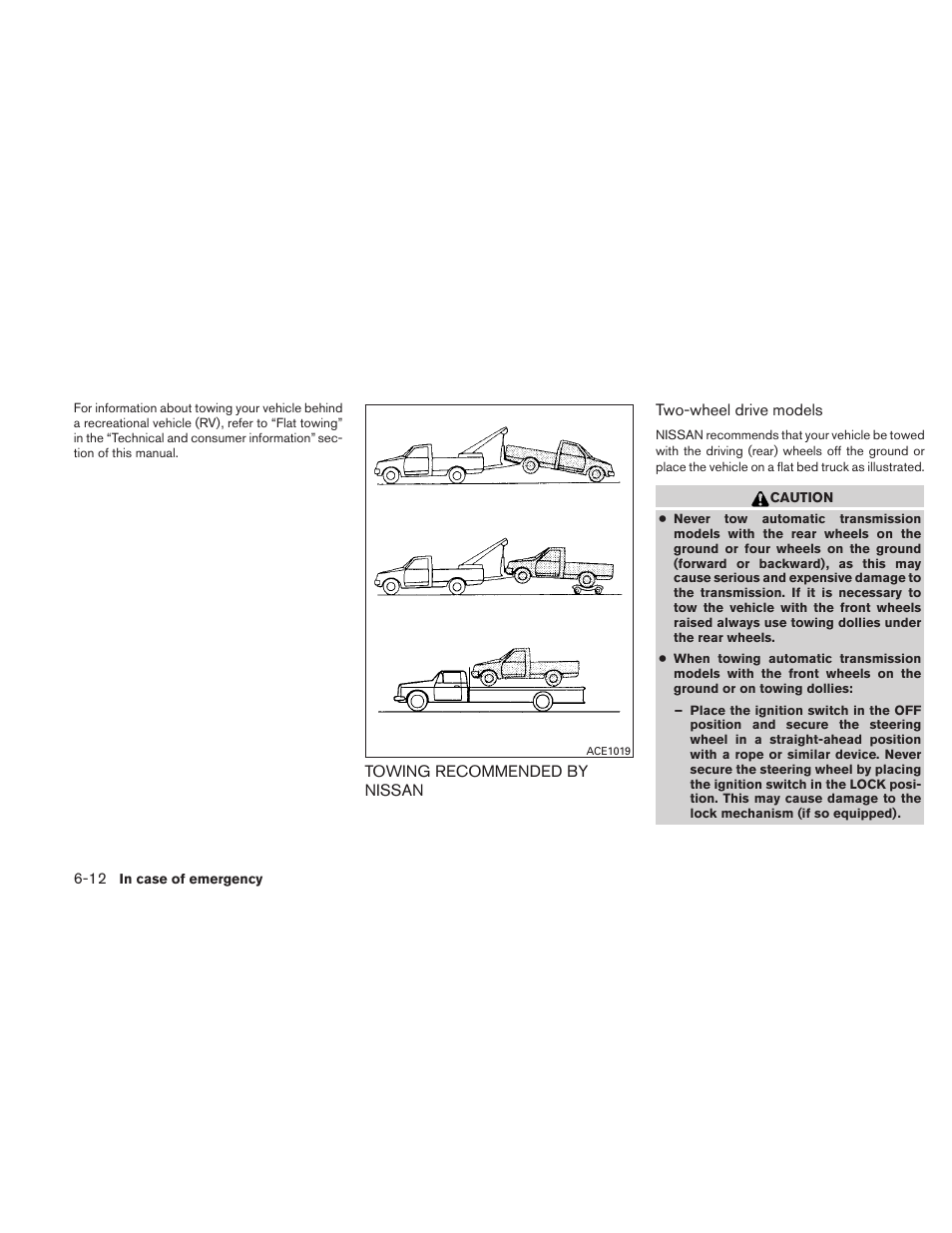 Towing recommended by nissan -12 | NISSAN TITAN 2010 User Manual | Page 298 / 407