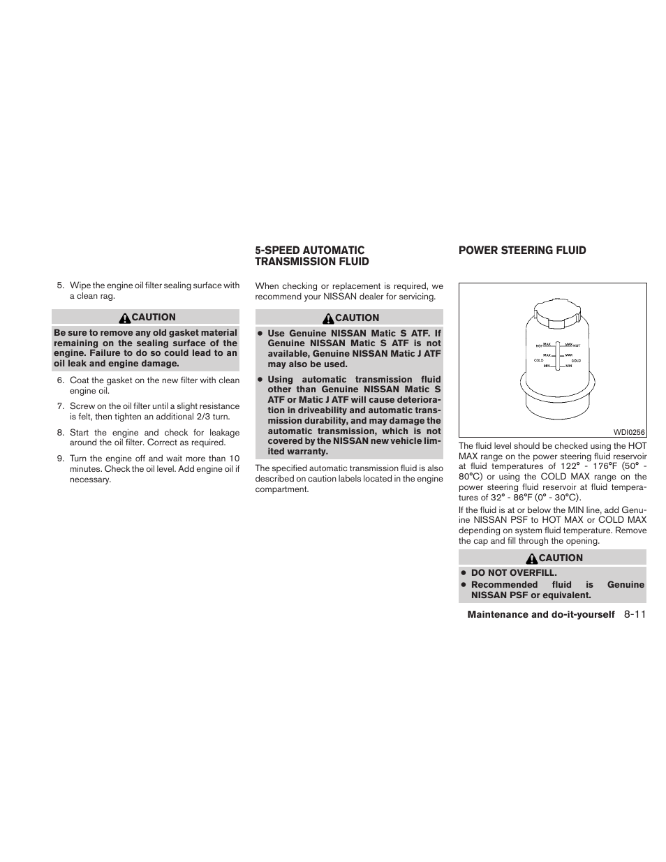 NISSAN TITAN 2010 User Manual | Page 319 / 407