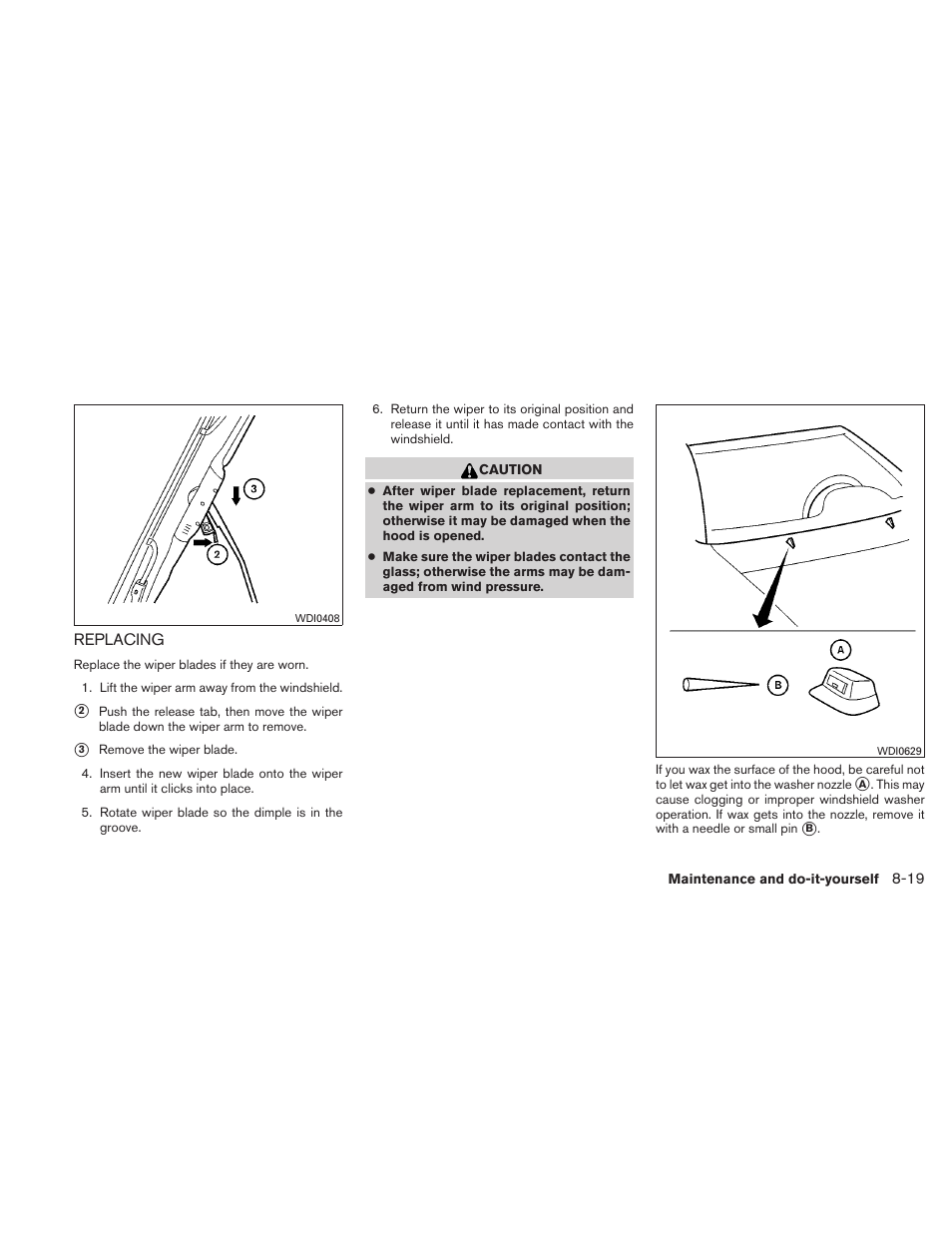 Replacing -19 | NISSAN TITAN 2010 User Manual | Page 327 / 407