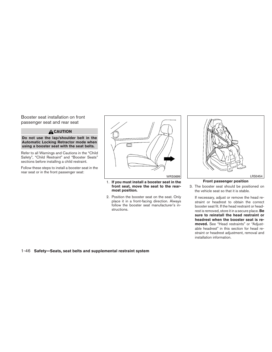 NISSAN TITAN 2010 User Manual | Page 62 / 407