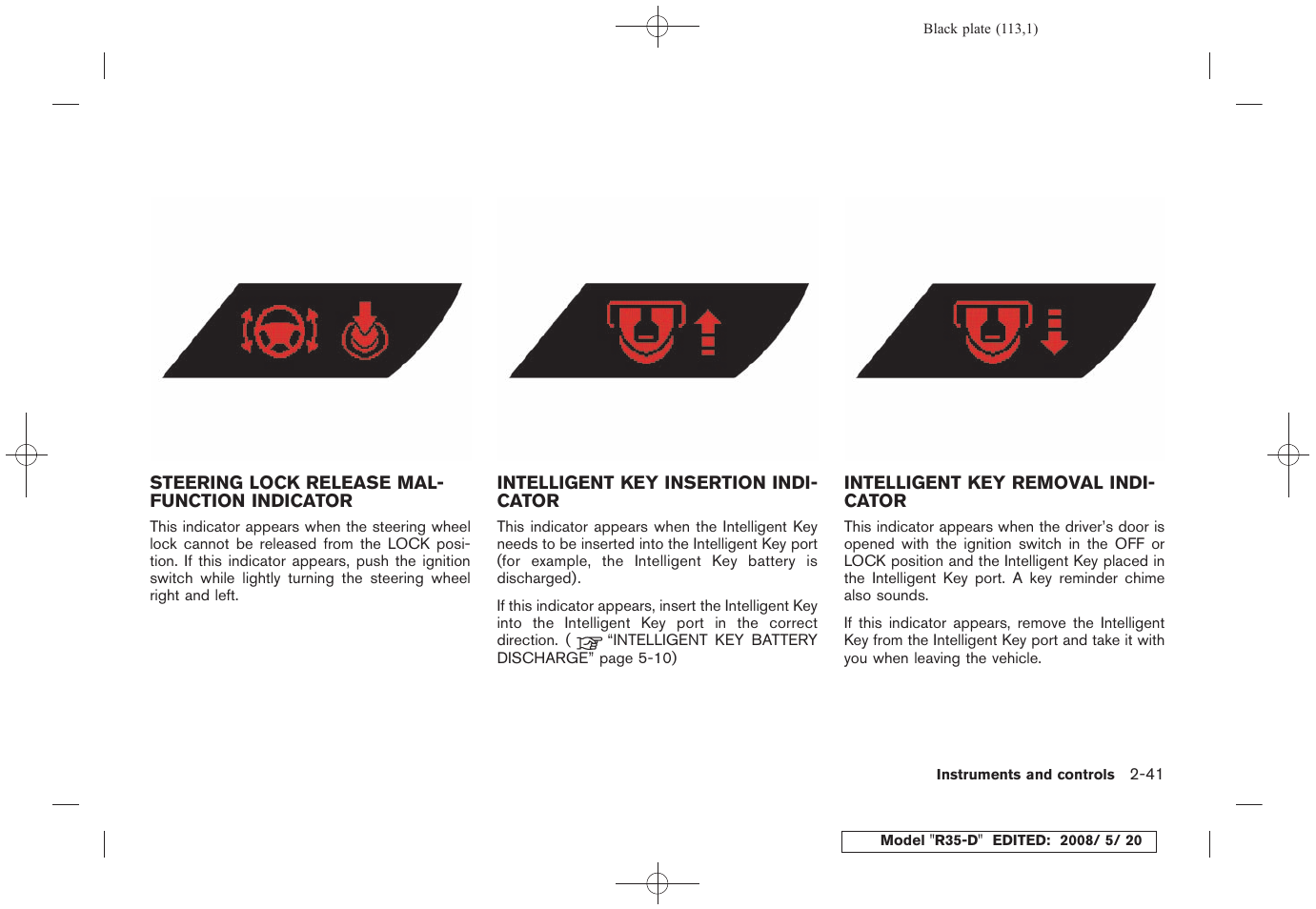 NISSAN R35-D User Manual | Page 118 / 311