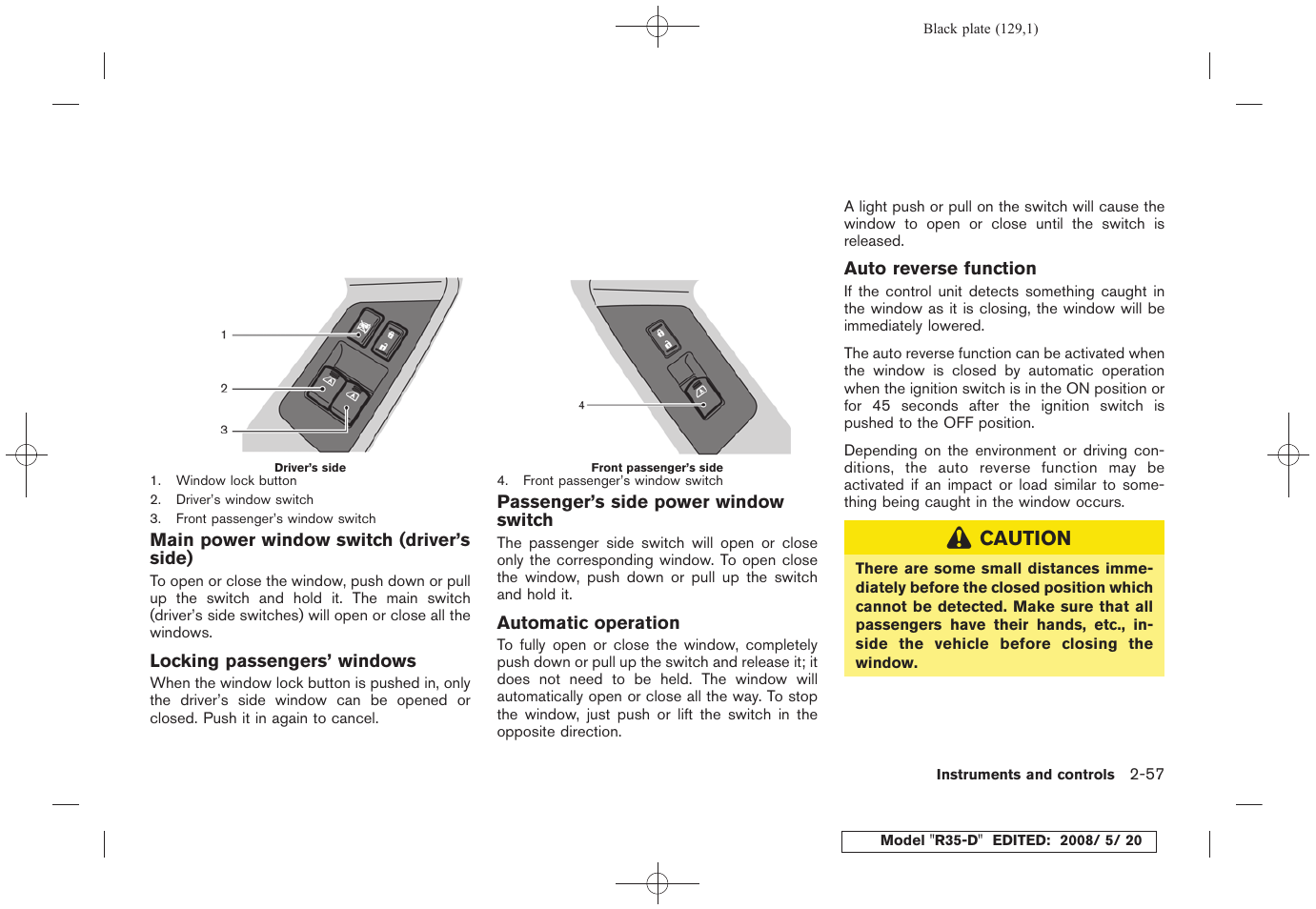 NISSAN R35-D User Manual | Page 134 / 311