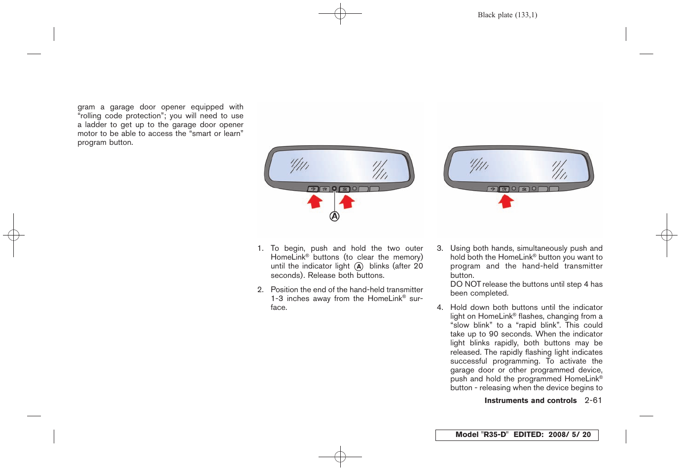 NISSAN R35-D User Manual | Page 138 / 311