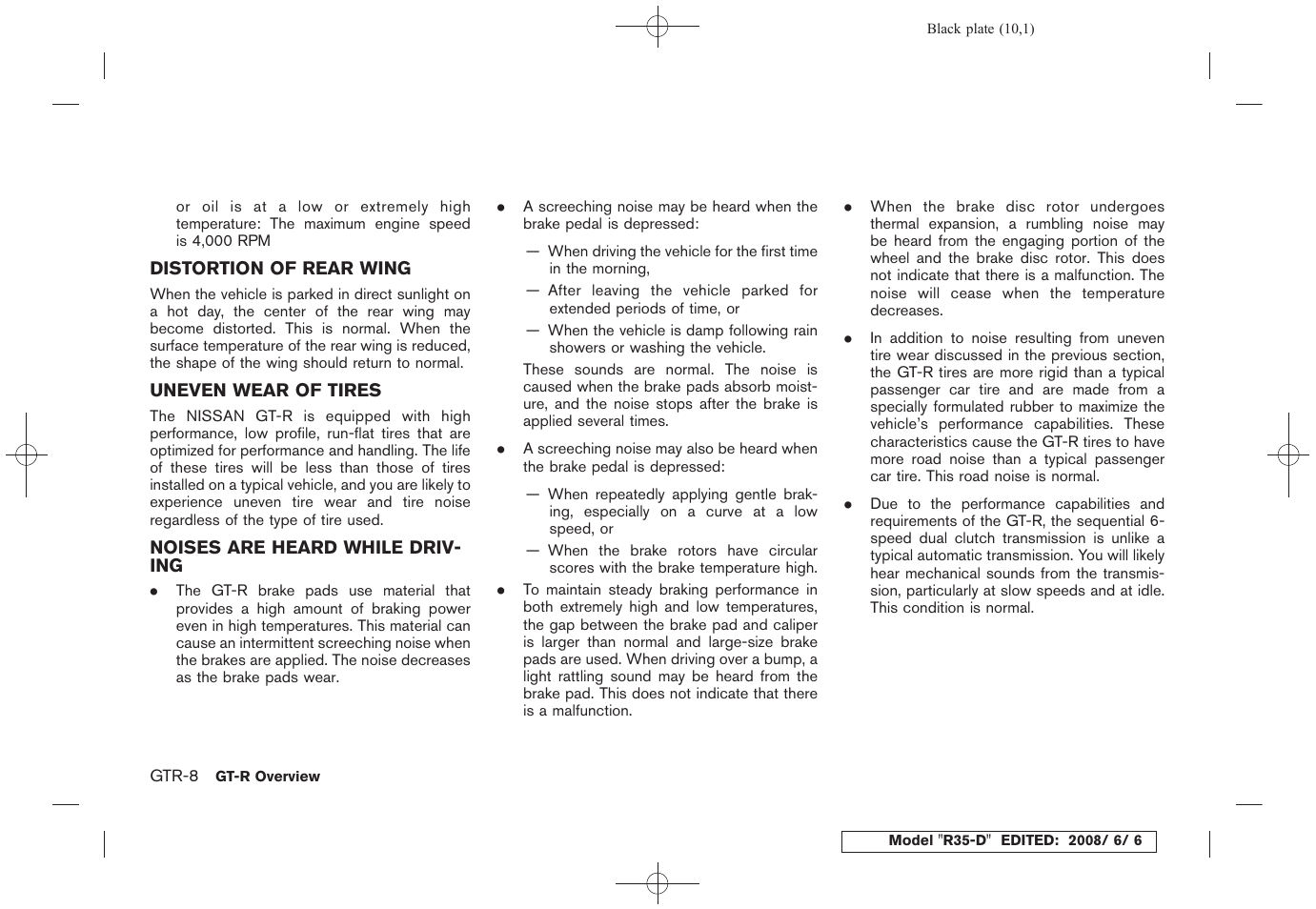 NISSAN R35-D User Manual | Page 15 / 311