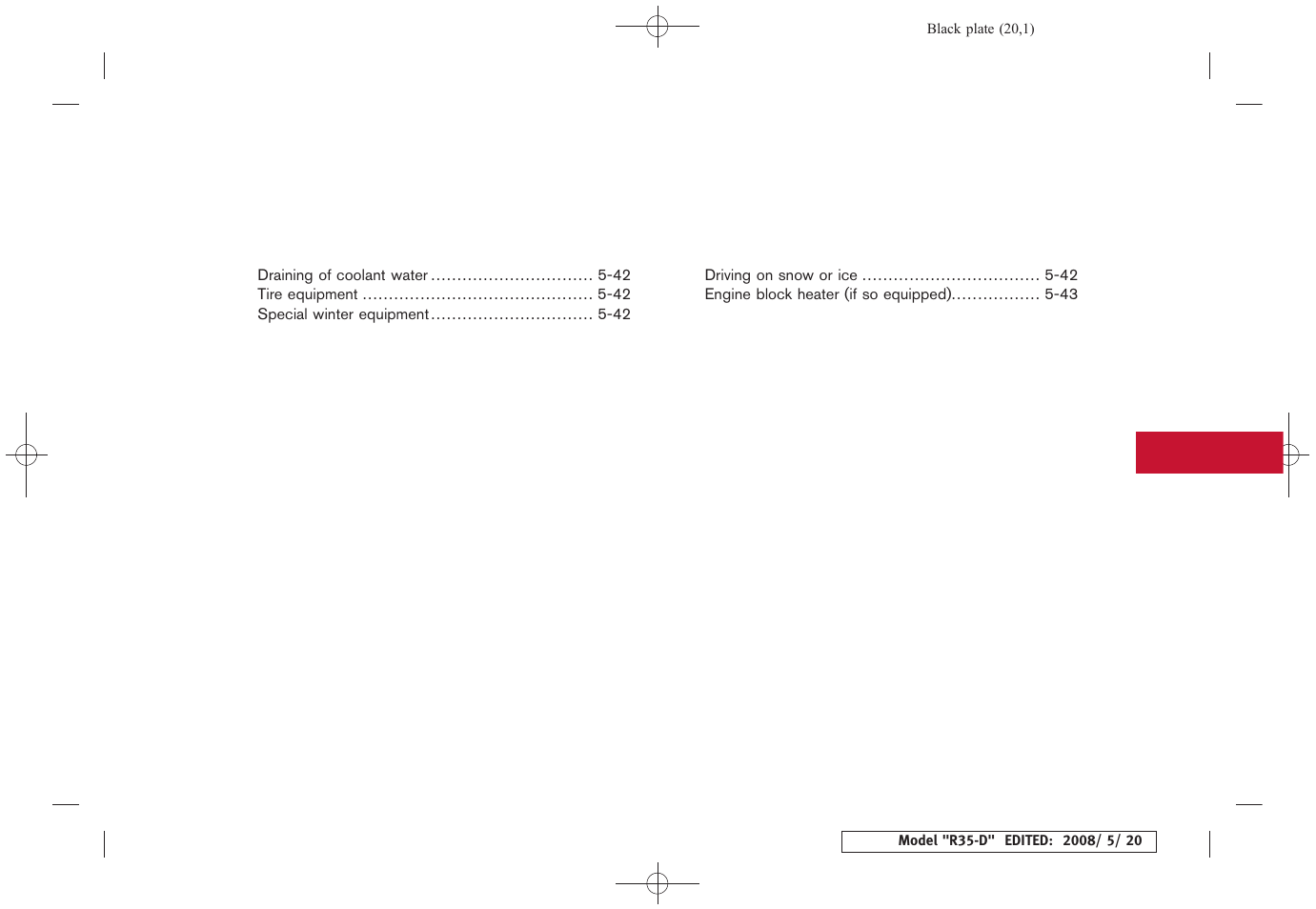 NISSAN R35-D User Manual | Page 176 / 311