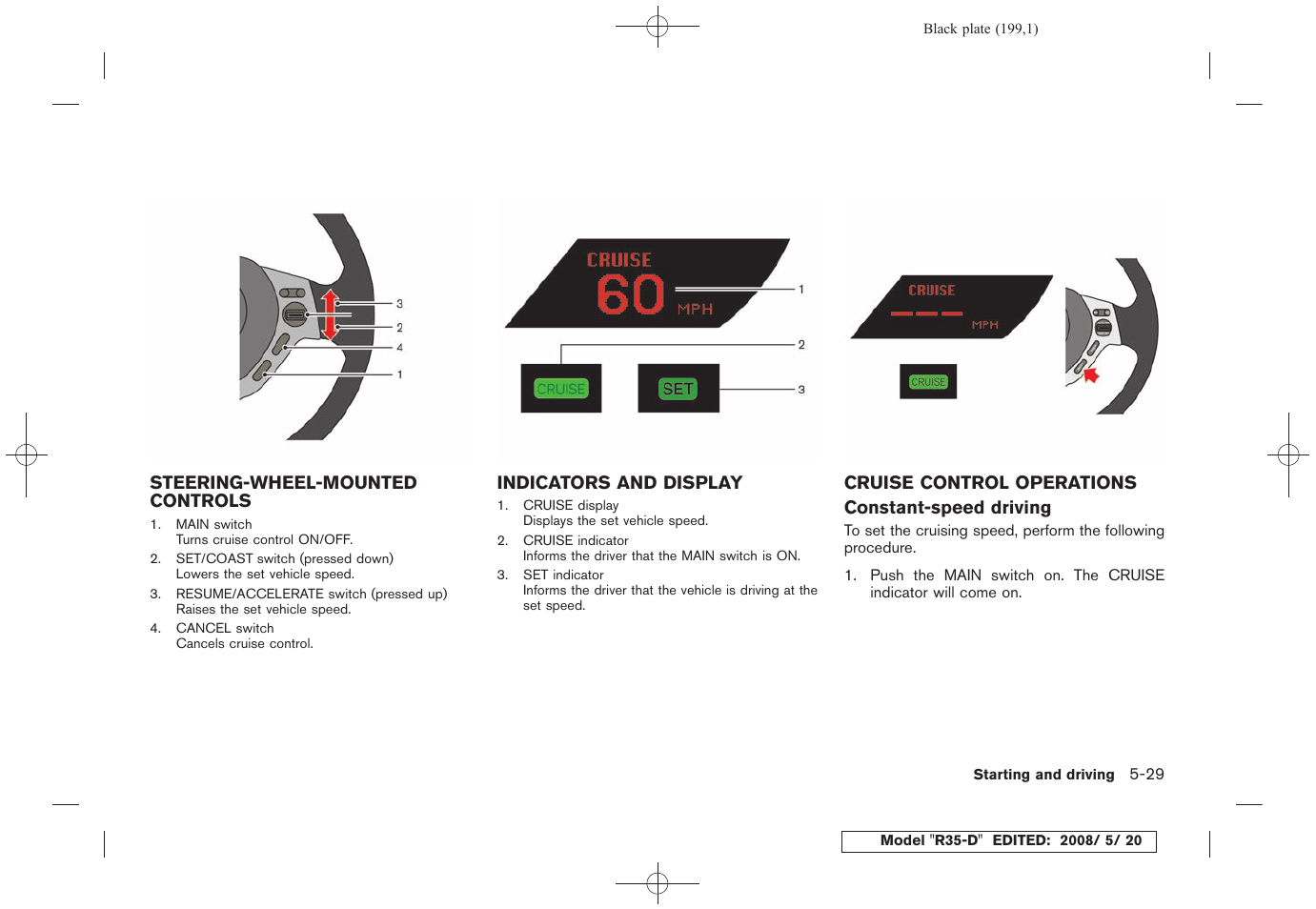 NISSAN R35-D User Manual | Page 204 / 311