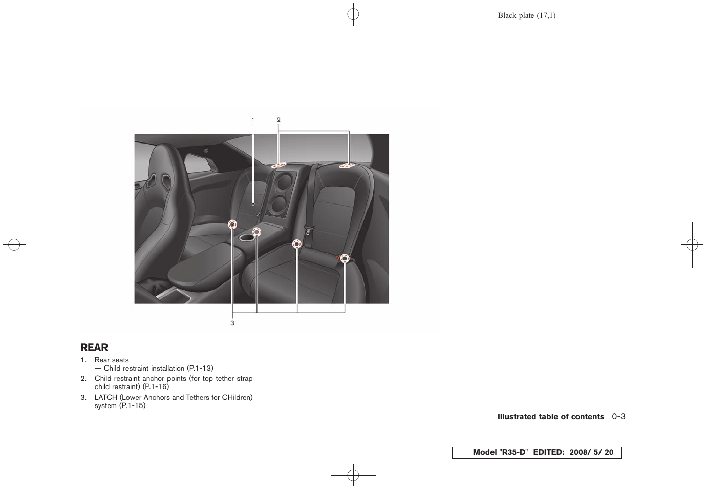 Rear -3 | NISSAN R35-D User Manual | Page 22 / 311