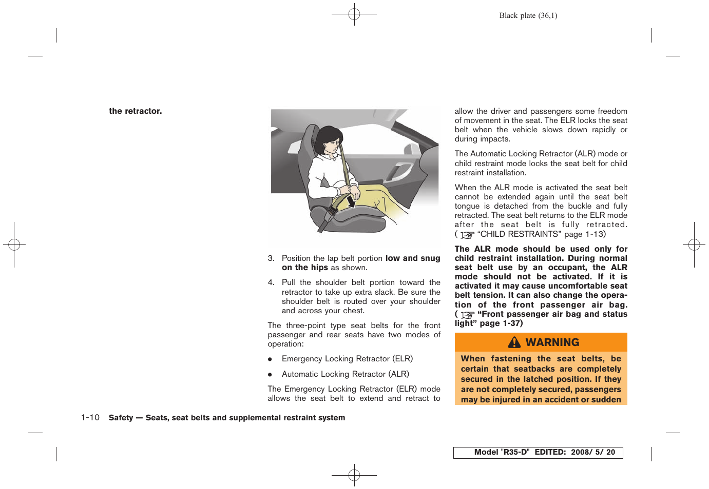 NISSAN R35-D User Manual | Page 41 / 311