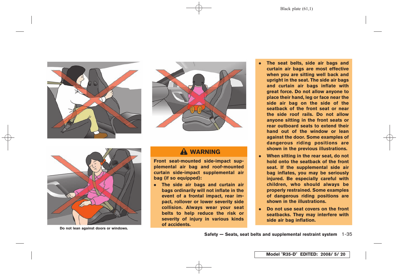 NISSAN R35-D User Manual | Page 66 / 311