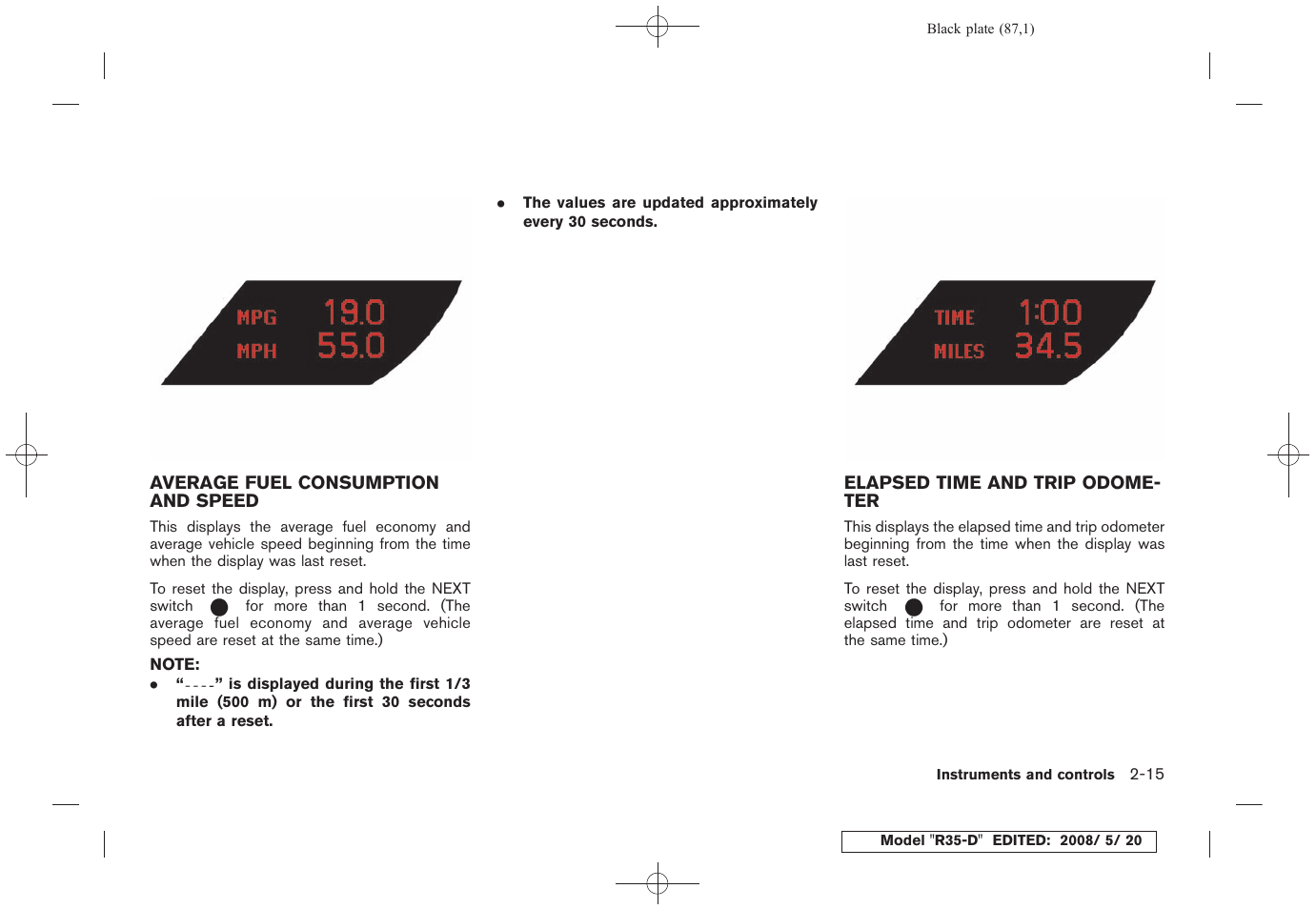 NISSAN R35-D User Manual | Page 92 / 311