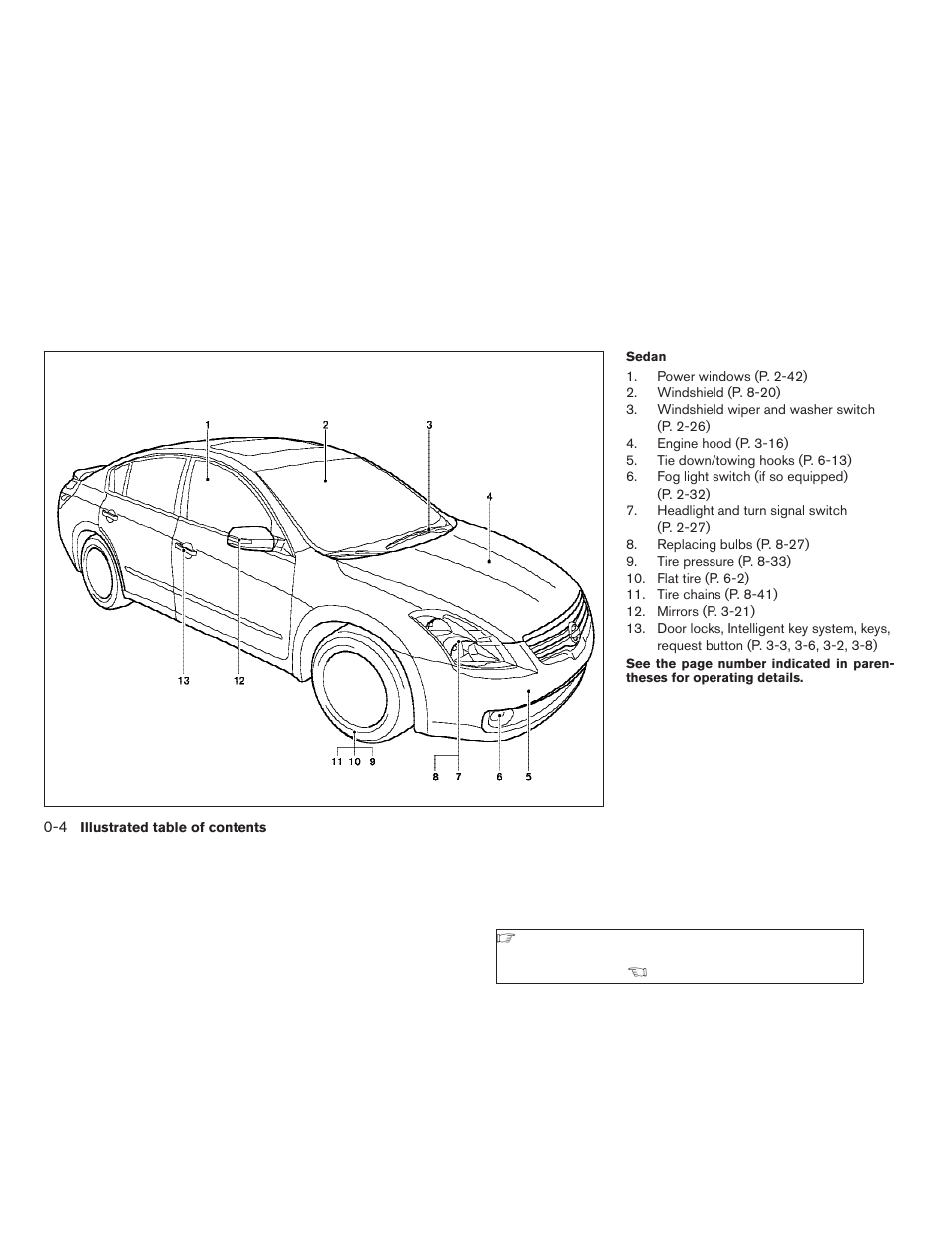 NISSAN 2008 Altima Coupe User Manual | Page 10 / 368