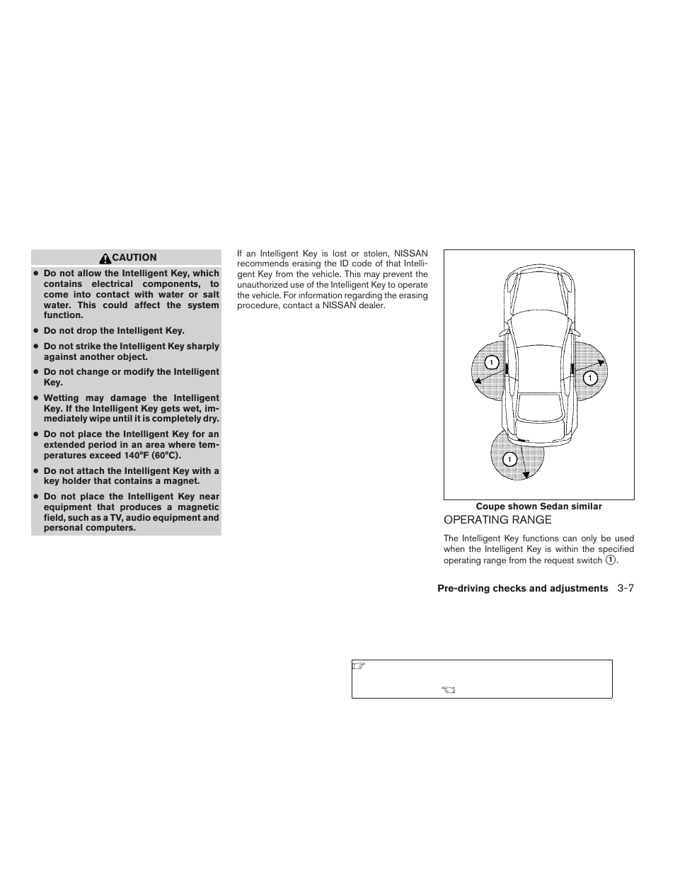 Operating range -7 | NISSAN 2008 Altima Coupe User Manual | Page 139 / 368