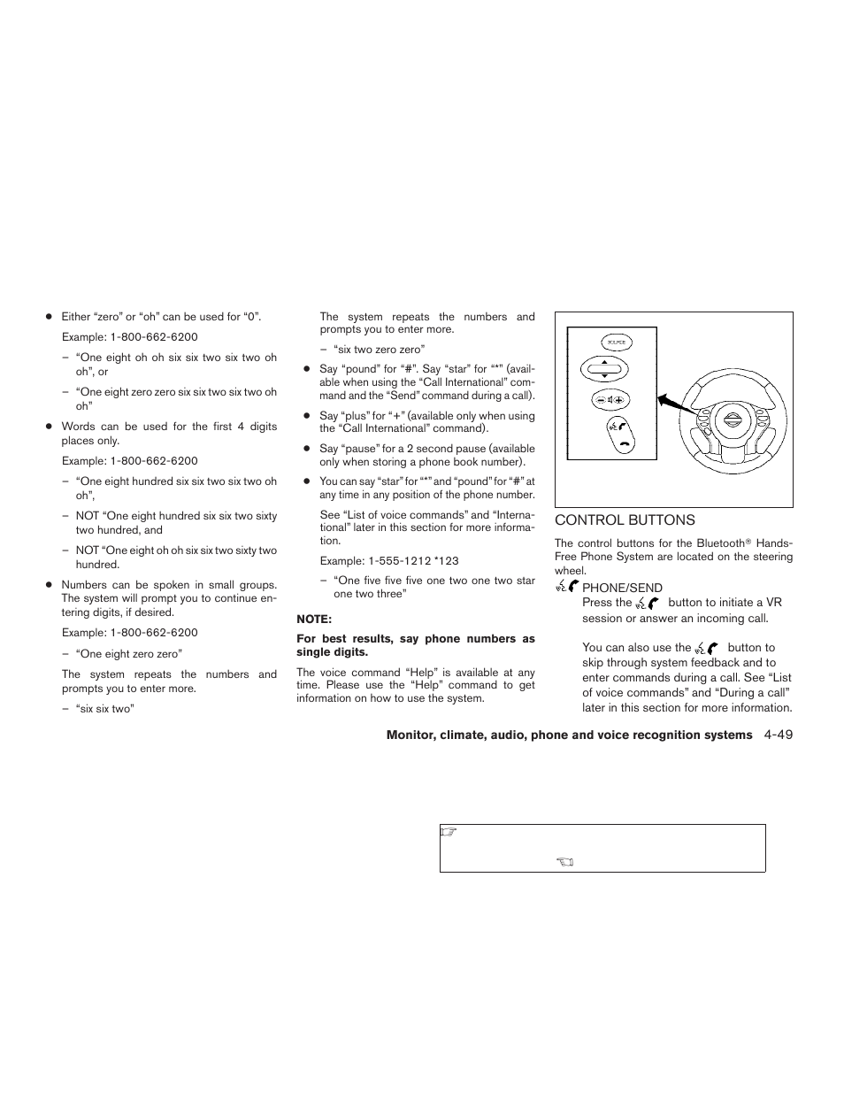 Control buttons -49 | NISSAN 2008 Altima Coupe User Manual | Page 205 / 368