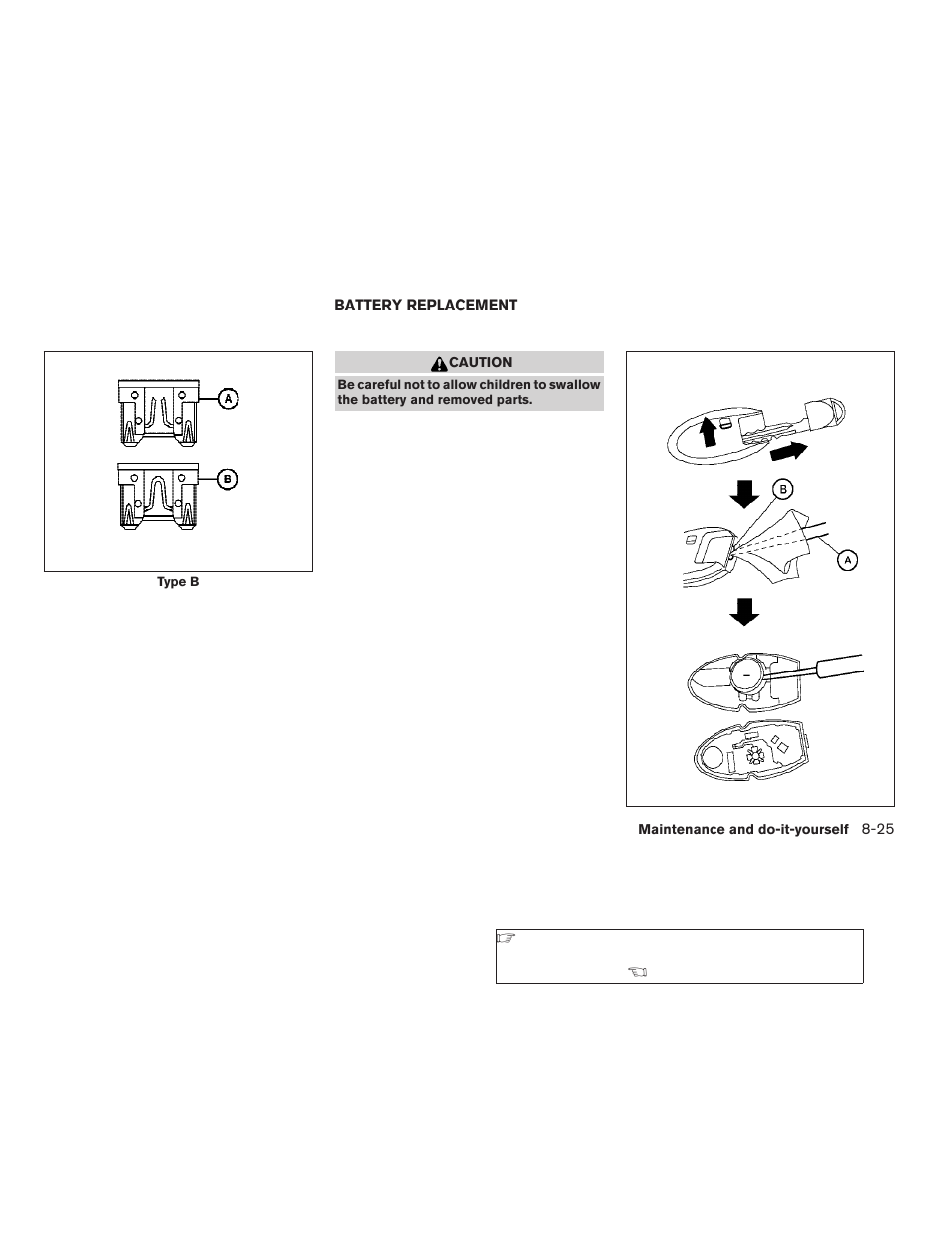 Battery replacement -25 | NISSAN 2008 Altima Coupe User Manual | Page 303 / 368