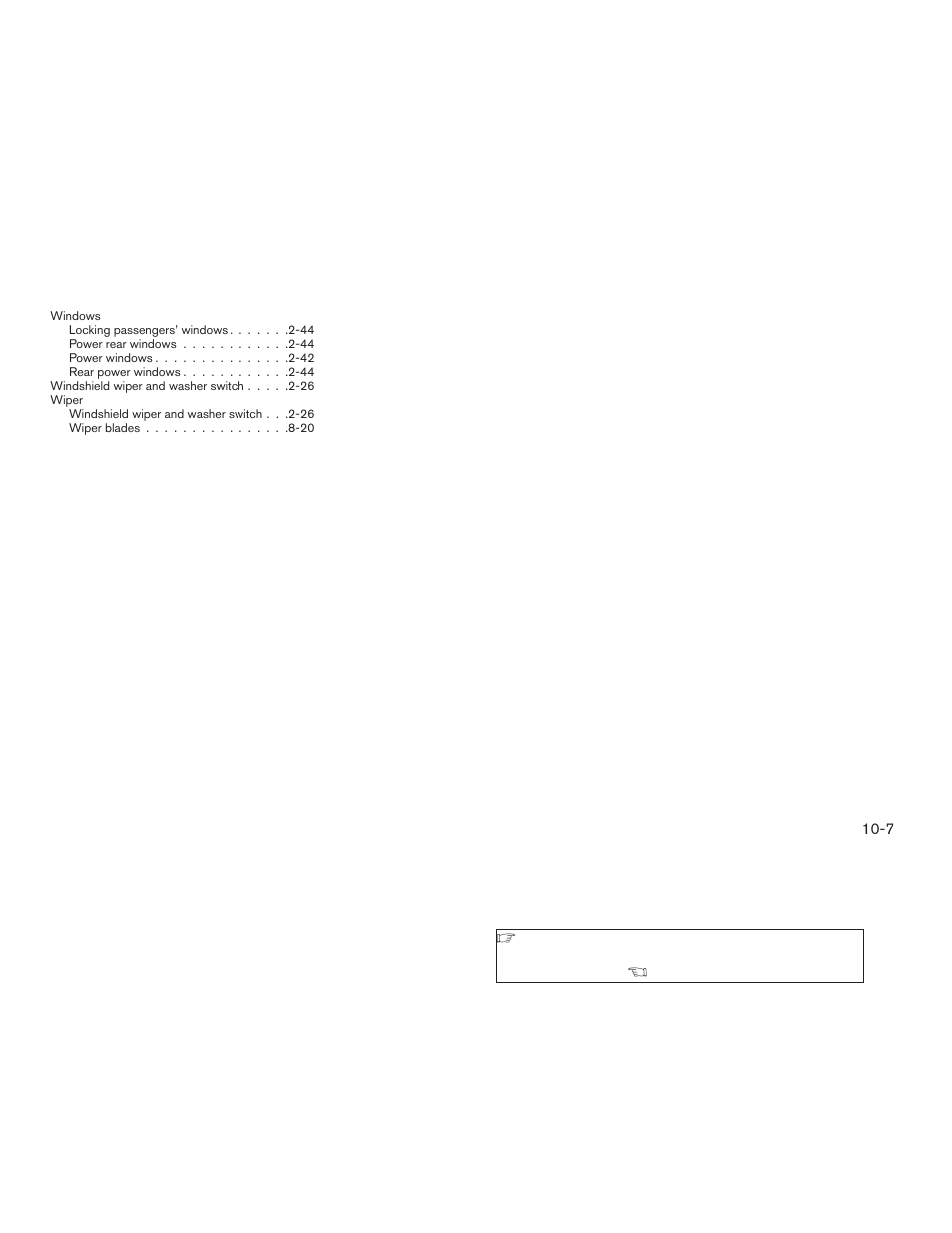 NISSAN 2008 Altima Coupe User Manual | Page 359 / 368