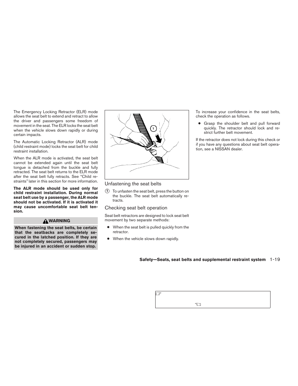 NISSAN 2008 Altima Coupe User Manual | Page 37 / 368