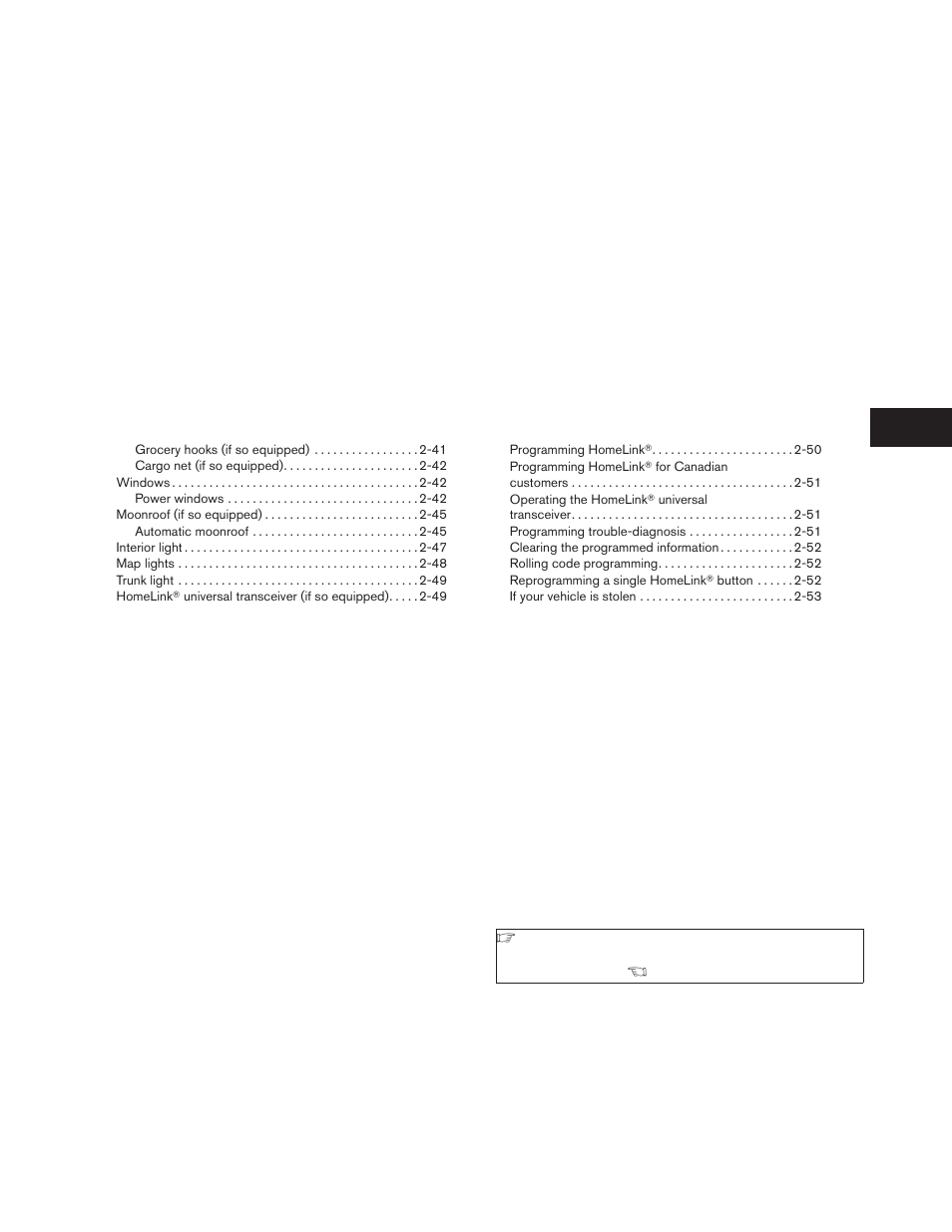 NISSAN 2008 Altima Coupe User Manual | Page 79 / 368