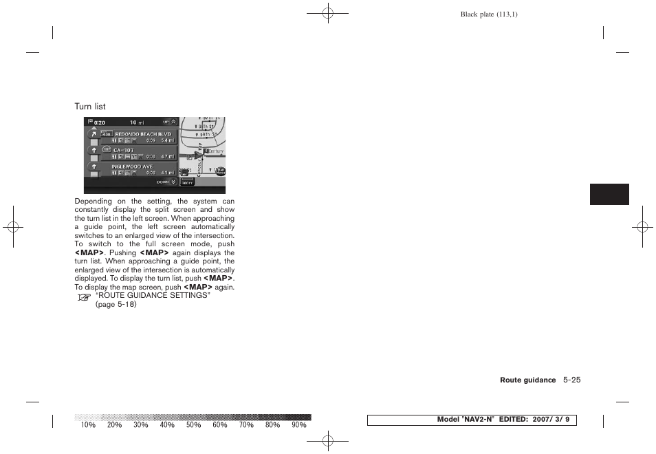 NISSAN 2008 NAVIGATION SYSTEM User Manual | Page 111 / 218