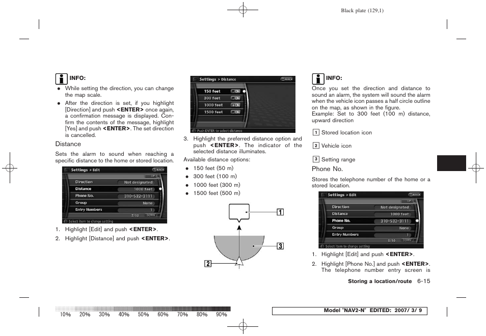 NISSAN 2008 NAVIGATION SYSTEM User Manual | Page 127 / 218