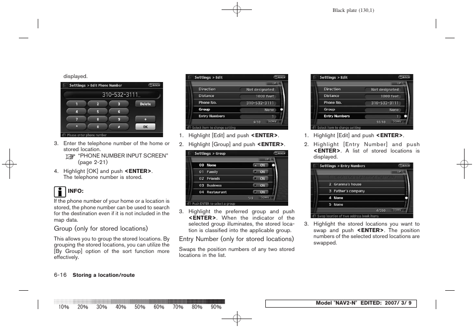 NISSAN 2008 NAVIGATION SYSTEM User Manual | Page 128 / 218