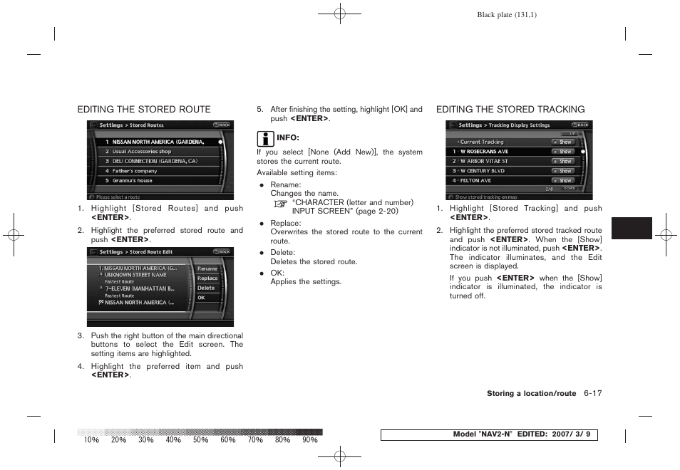 NISSAN 2008 NAVIGATION SYSTEM User Manual | Page 129 / 218