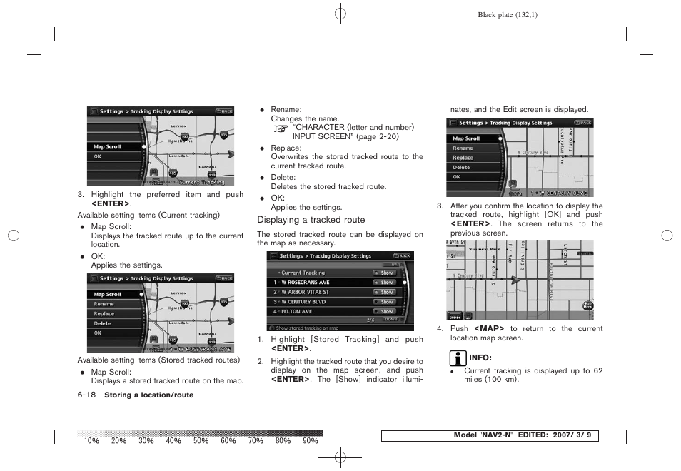 NISSAN 2008 NAVIGATION SYSTEM User Manual | Page 130 / 218