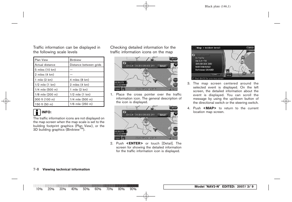 NISSAN 2008 NAVIGATION SYSTEM User Manual | Page 144 / 218