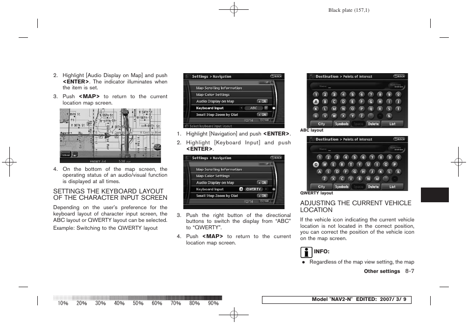 NISSAN 2008 NAVIGATION SYSTEM User Manual | Page 153 / 218