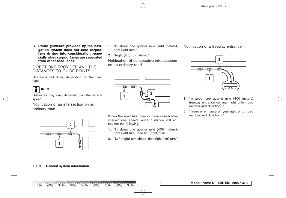 NISSAN 2008 NAVIGATION SYSTEM User Manual | Page 186 / 218