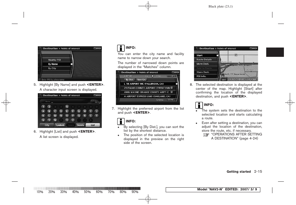 NISSAN 2008 NAVIGATION SYSTEM User Manual | Page 21 / 218