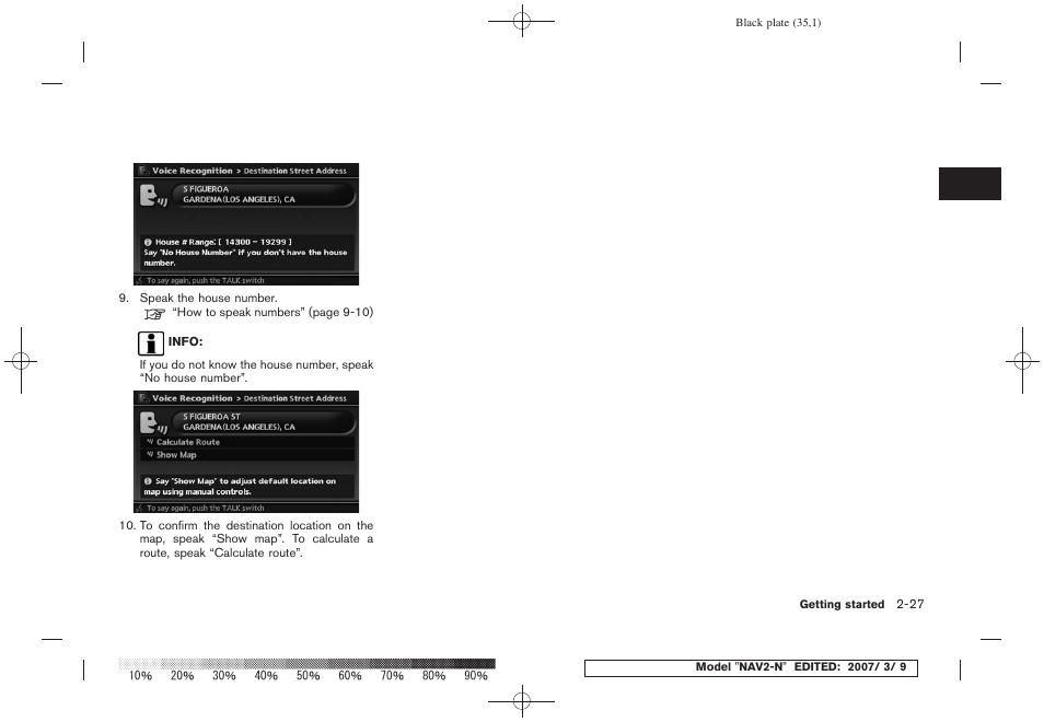 NISSAN 2008 NAVIGATION SYSTEM User Manual | Page 33 / 218