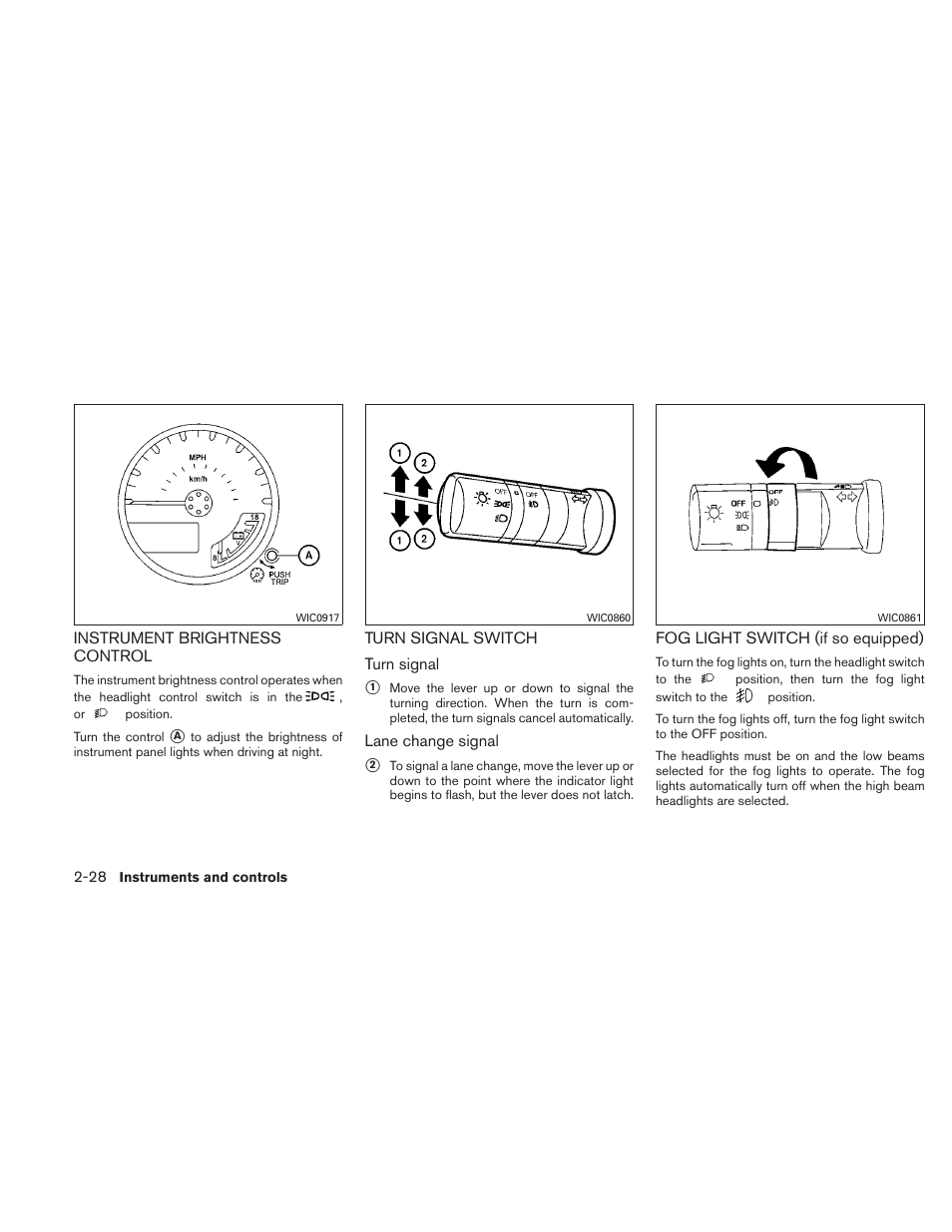 NISSAN 2010 Xterra User Manual | Page 107 / 337