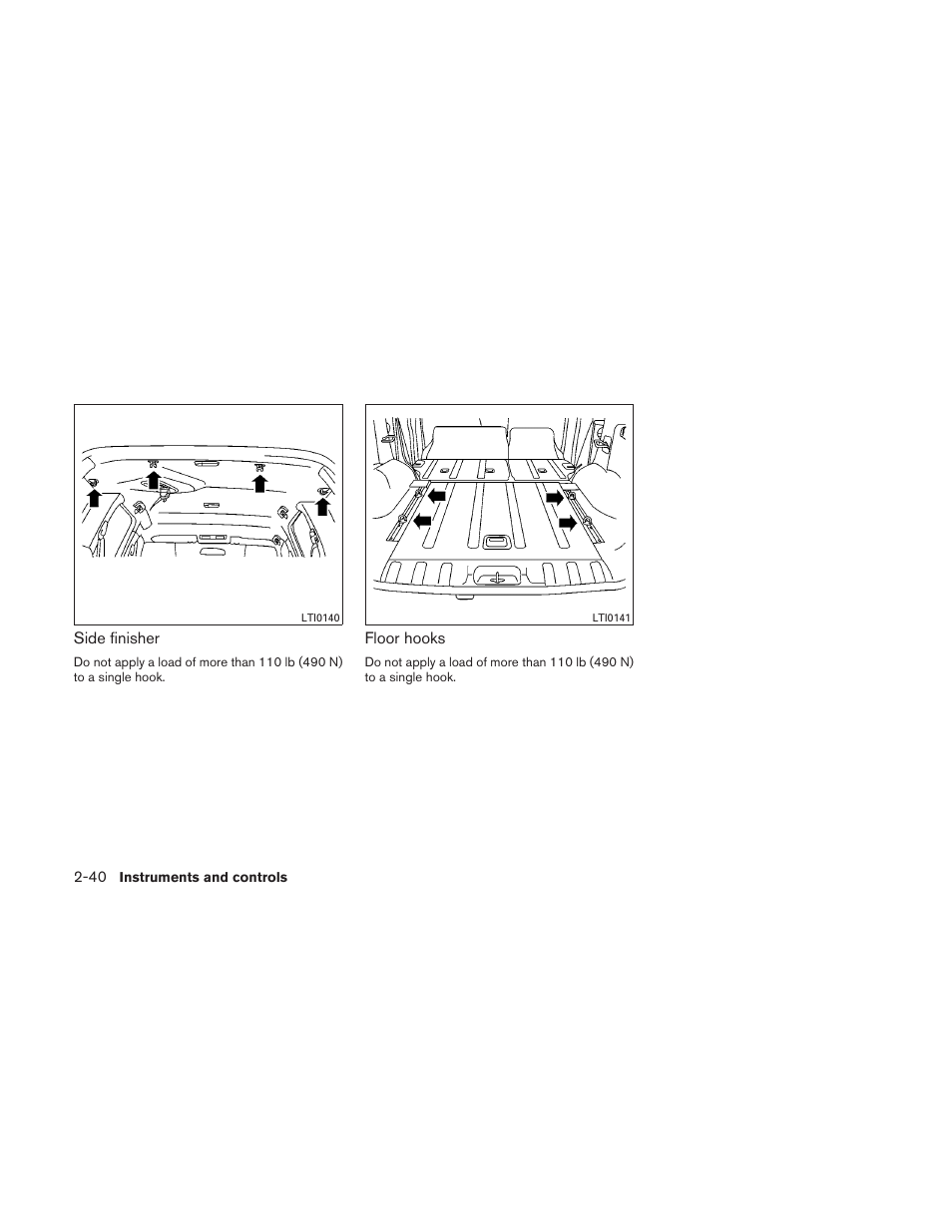 NISSAN 2010 Xterra User Manual | Page 119 / 337
