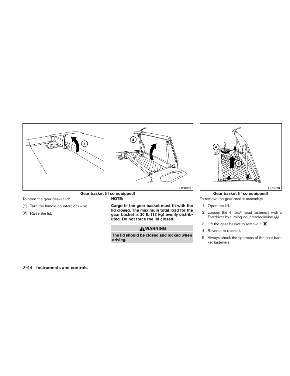 NISSAN 2010 Xterra User Manual | Page 123 / 337