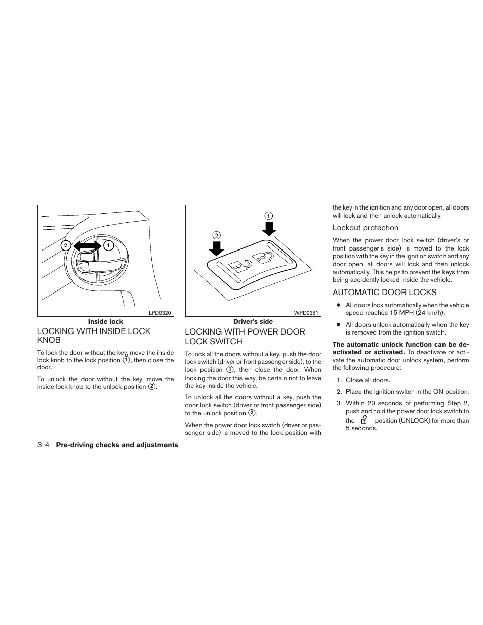 NISSAN 2010 Xterra User Manual | Page 131 / 337