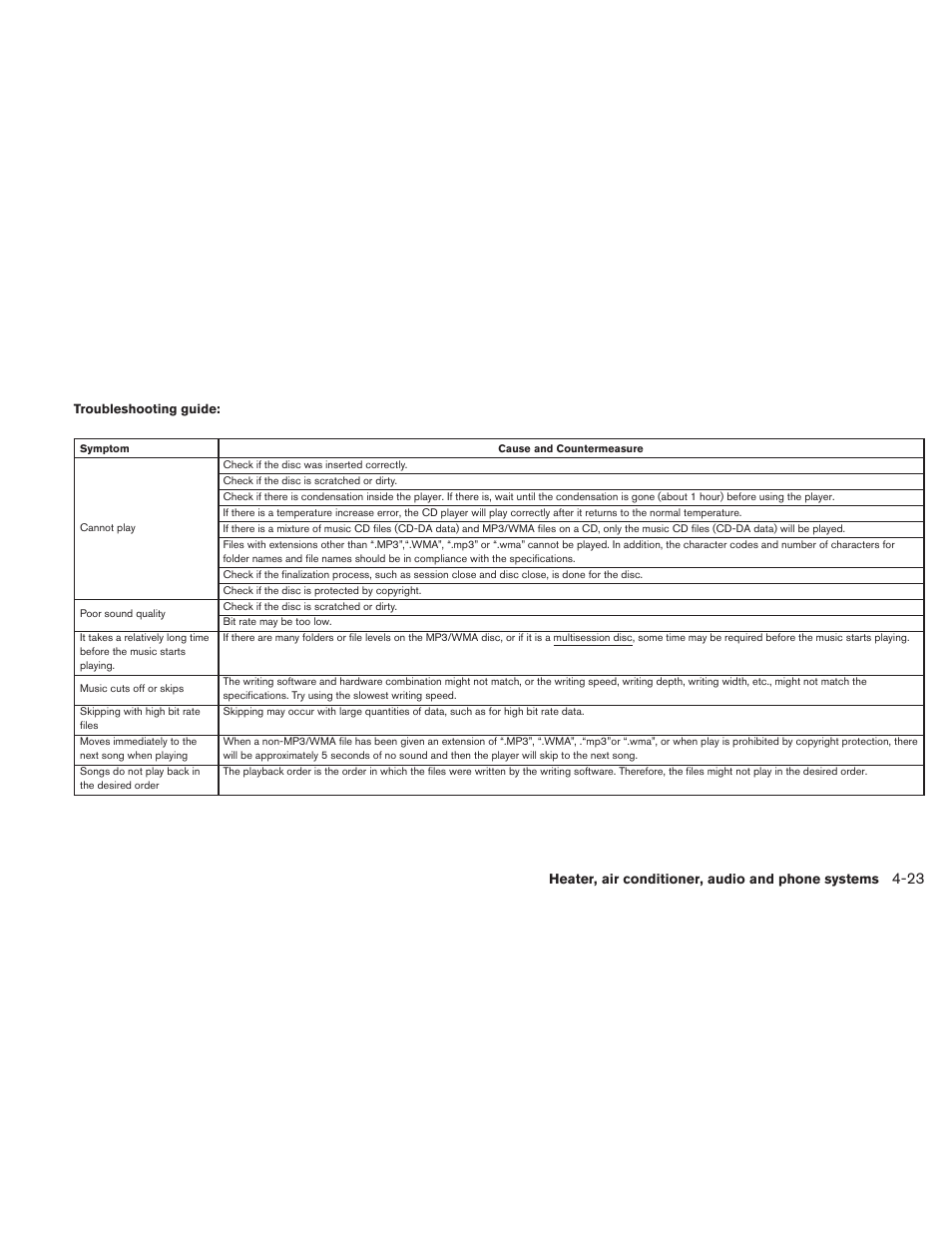 NISSAN 2010 Xterra User Manual | Page 166 / 337