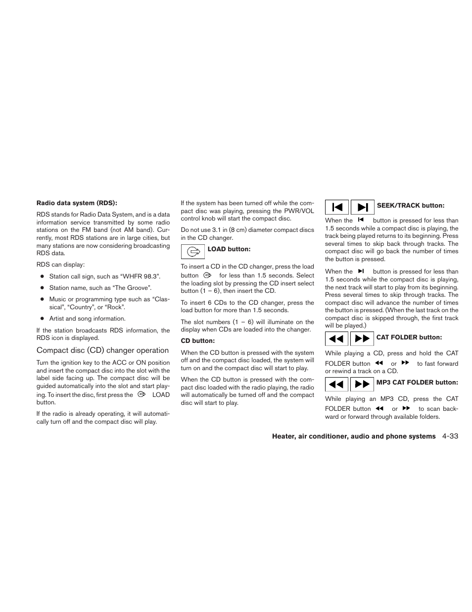 NISSAN 2010 Xterra User Manual | Page 176 / 337