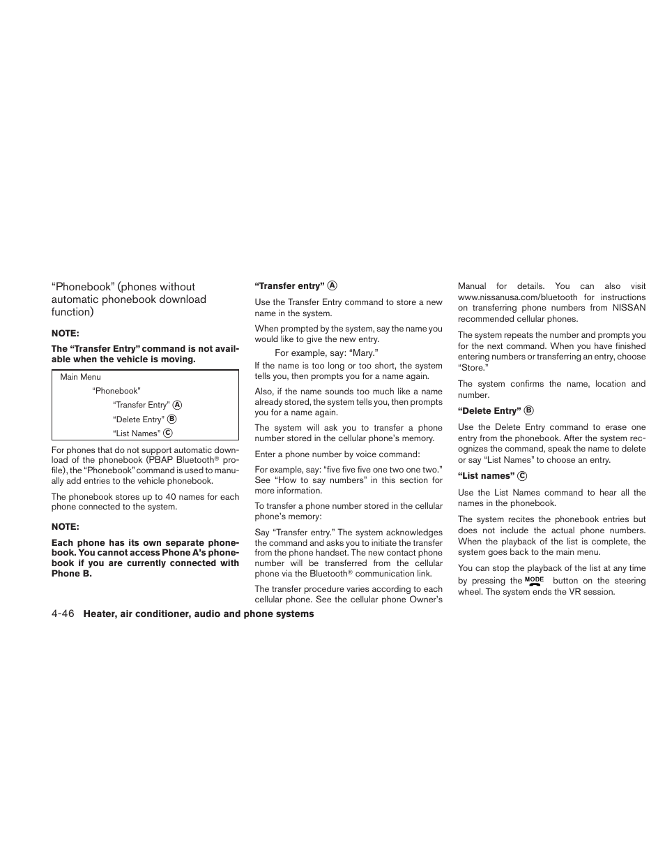 NISSAN 2010 Xterra User Manual | Page 189 / 337