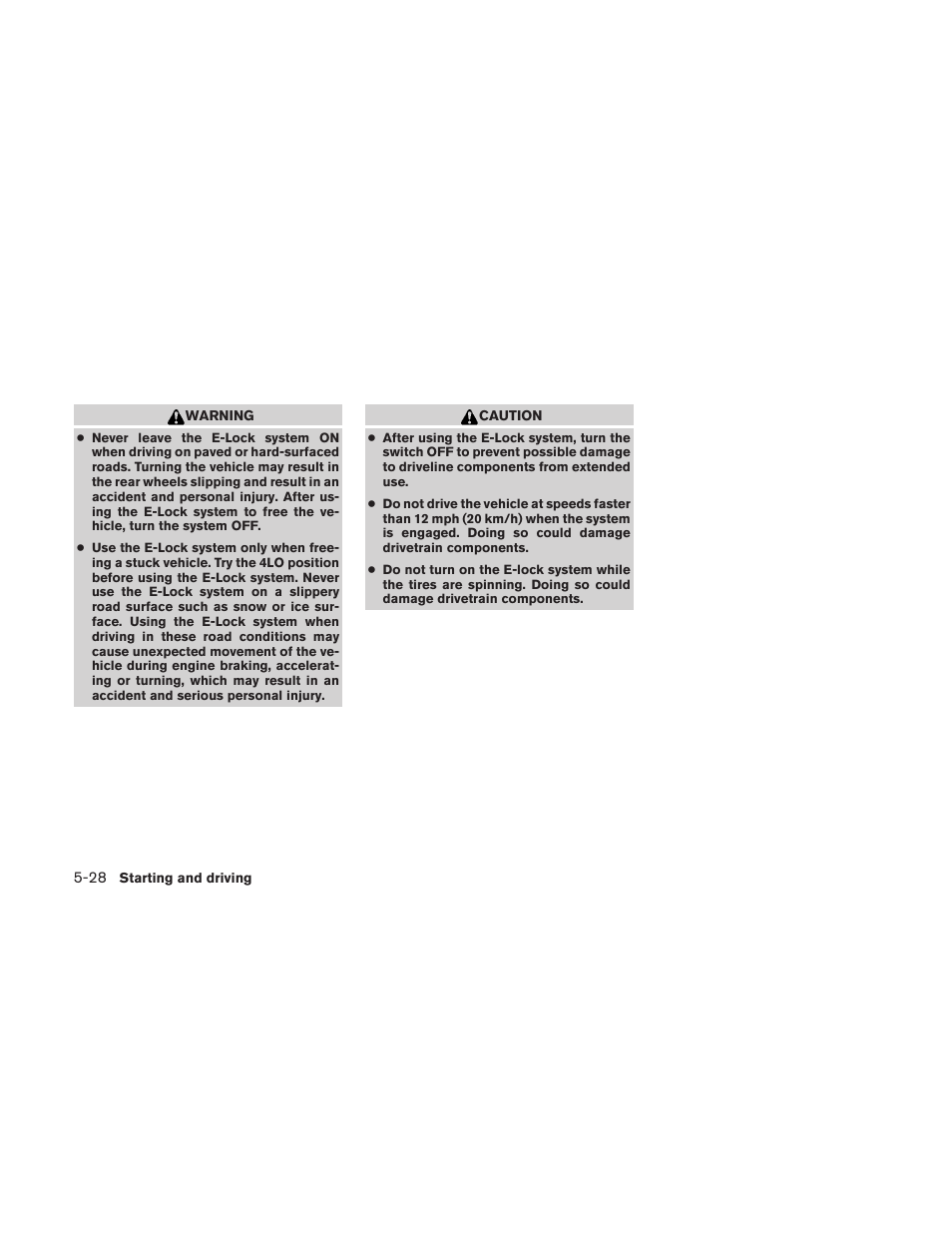 NISSAN 2010 Xterra User Manual | Page 223 / 337