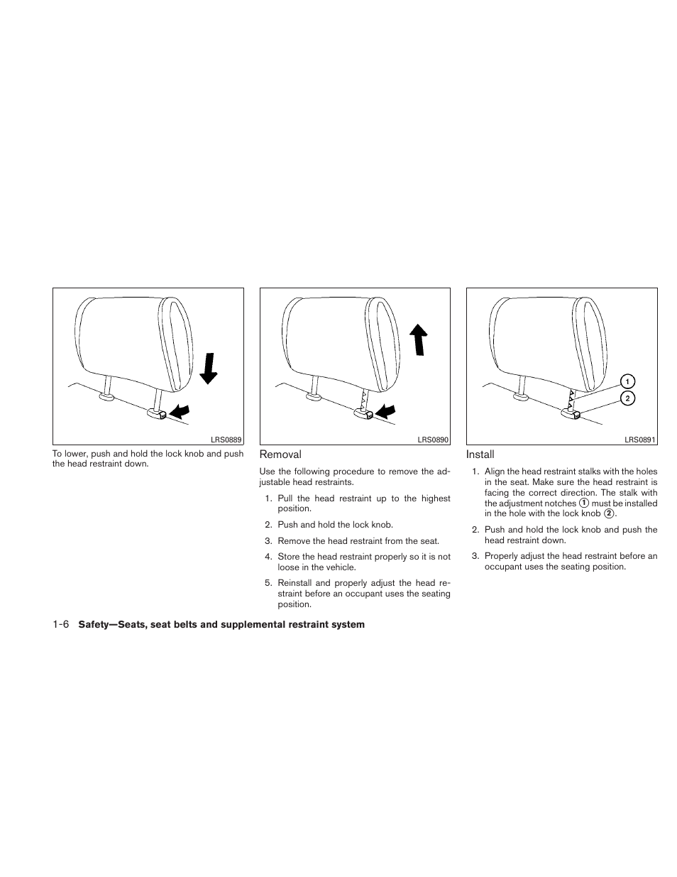 NISSAN 2010 Xterra User Manual | Page 23 / 337