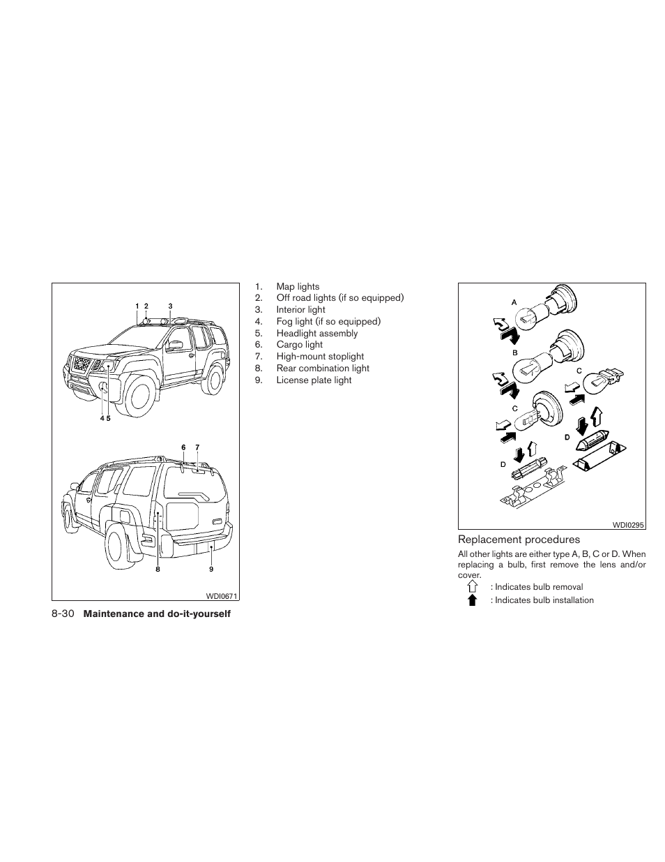 NISSAN 2010 Xterra User Manual | Page 283 / 337