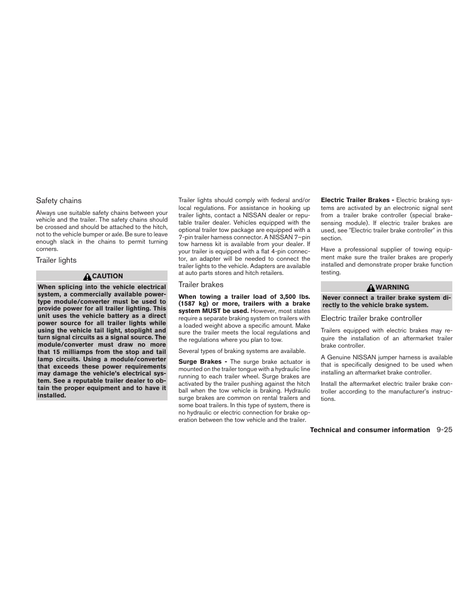 NISSAN 2010 Xterra User Manual | Page 320 / 337
